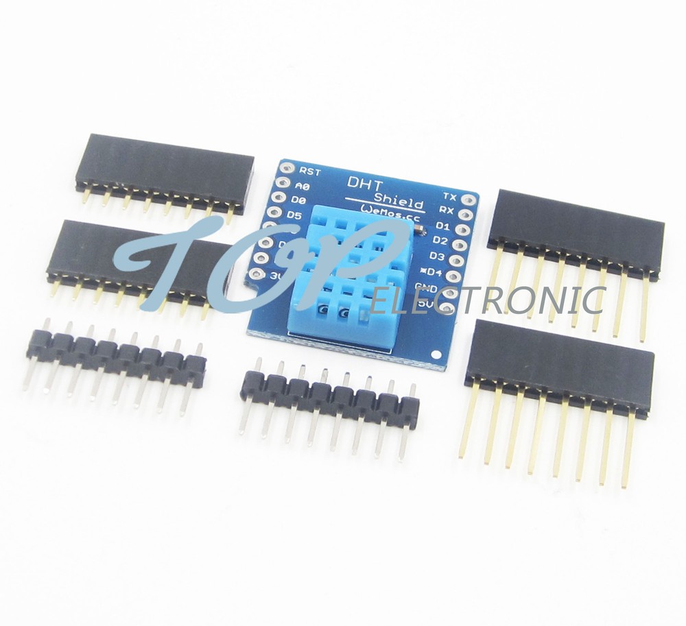 D1 Mini WeMos DHT11 Single Bus Digital Temperature Humidity Sensor Shield Module
