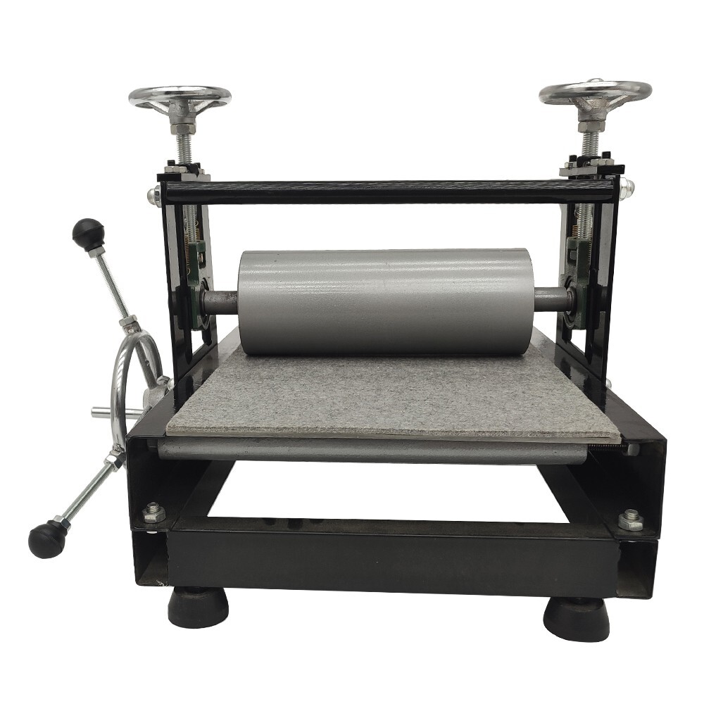 1 PC Black Slab Roller Printmaking Machine Portable Tabletop 50*30cm