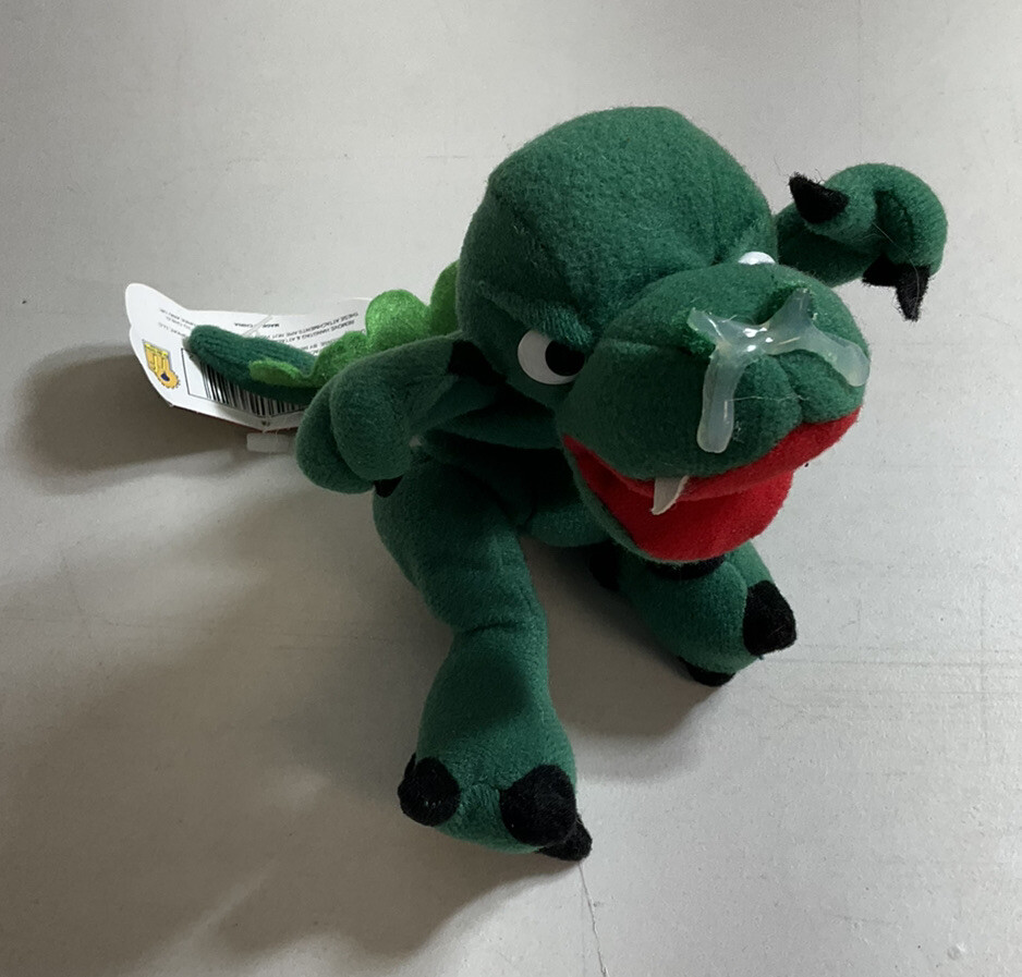 The Idea Factory Meanies Series 1 1997 Boris the Mucousaurus New w/ Tags