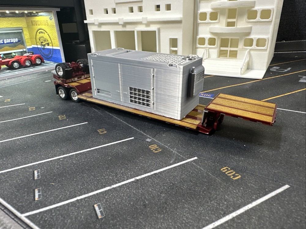 1/64 DCP Generator Load for Flatbed/Step Trailer and Lowboy Trailer
