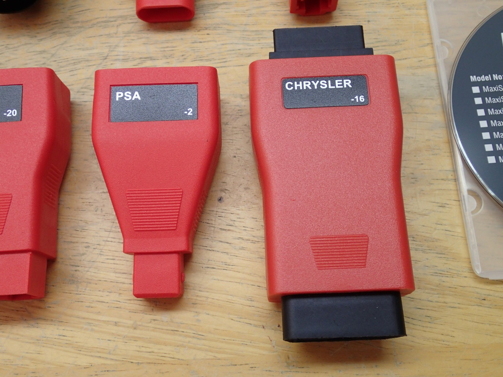 Autel Mixed Lot of 11 Adapters for Maxisys MS906 Nice