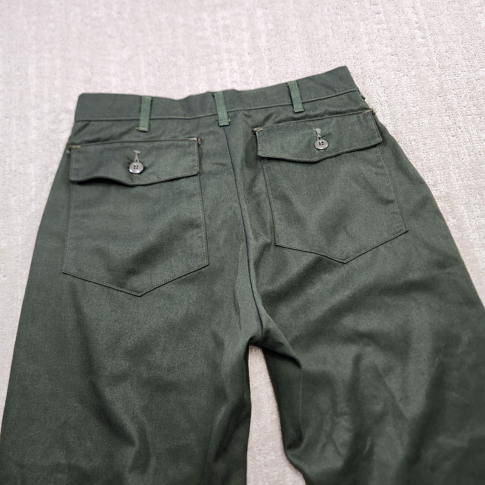 Vintage 80s Military Pants Men 32x32 *READ Gibraltar Fire Resistant Aramid Green