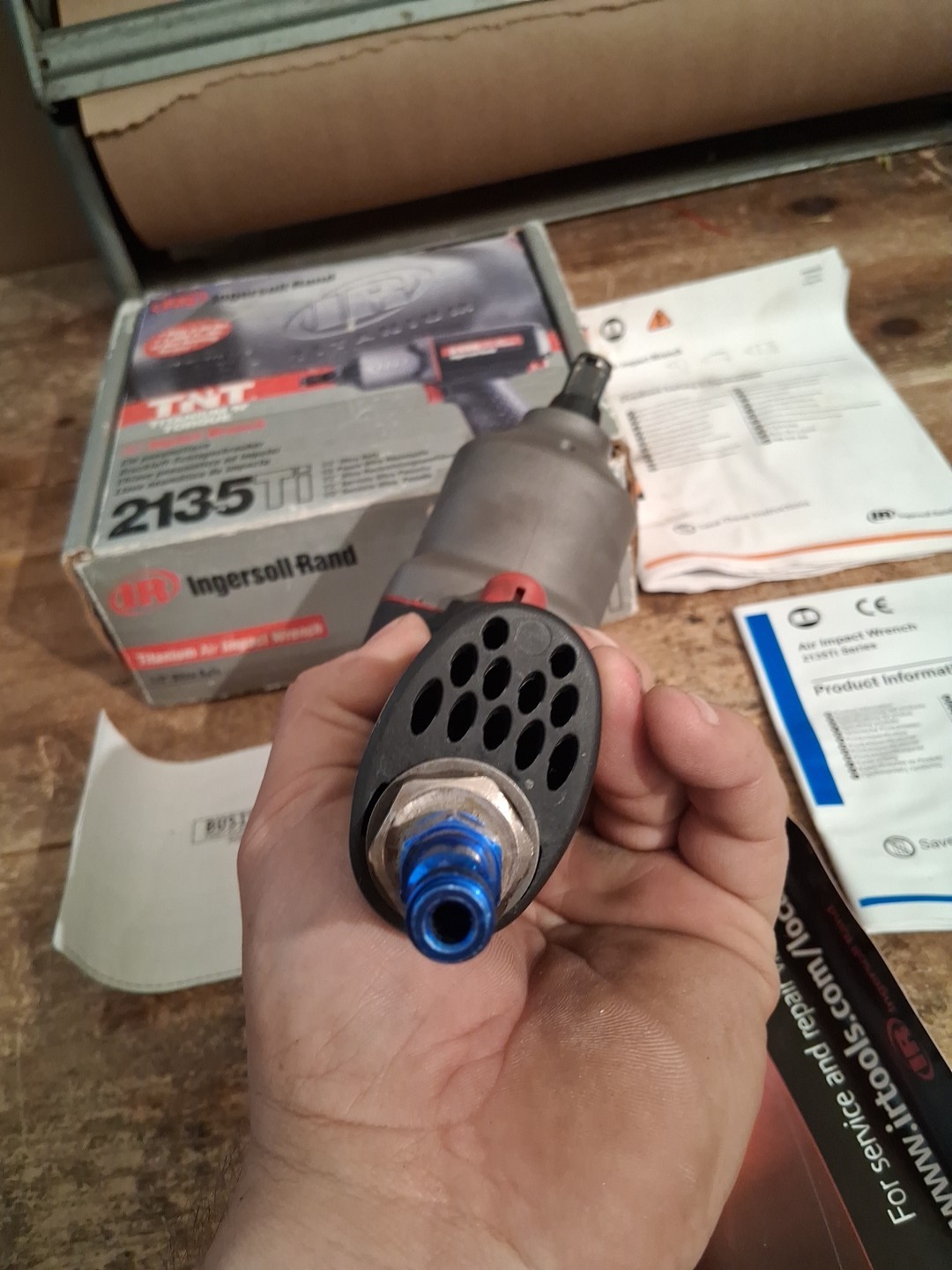 Ingersoll Rand 2135Ti 1/2” Drive Titanium Impact Gun LIGHT USE