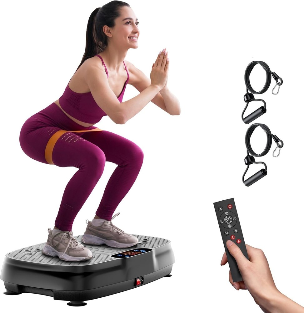 Vibration Plate Exercise Machine: Vibrating Plates for Weight Loss and Lympha...