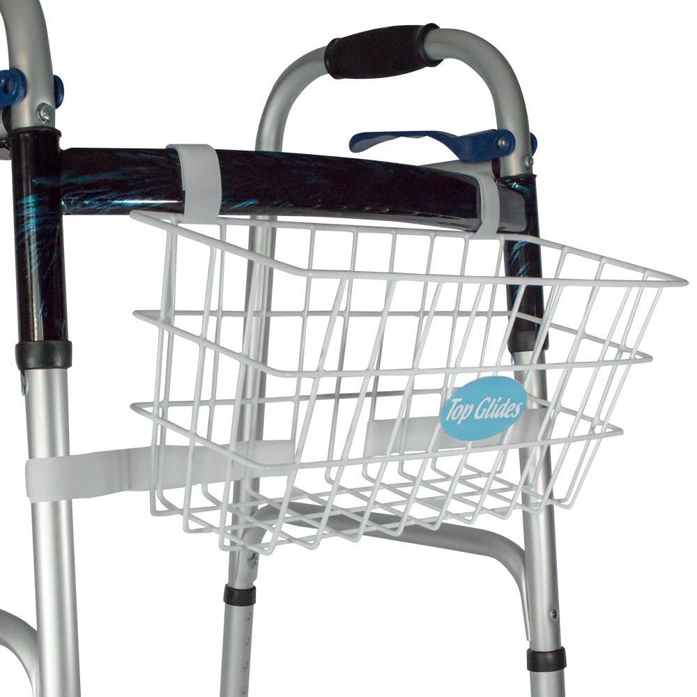 Top Glides Economy Wire Walker Basket