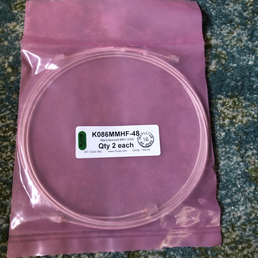 RF Coax Inc., test cable