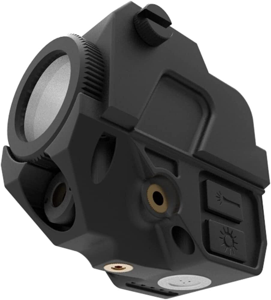 Laspur Tactical Sub Compact Rail Mount Laser Sight w/ High Lumen Flashlight