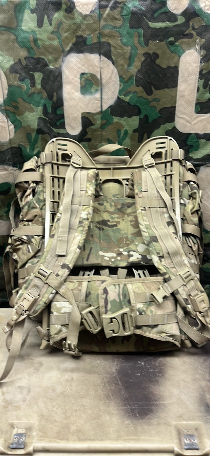 USGI Issued Molle II Large Rucksack Multicam OCP Still Crispy VGC