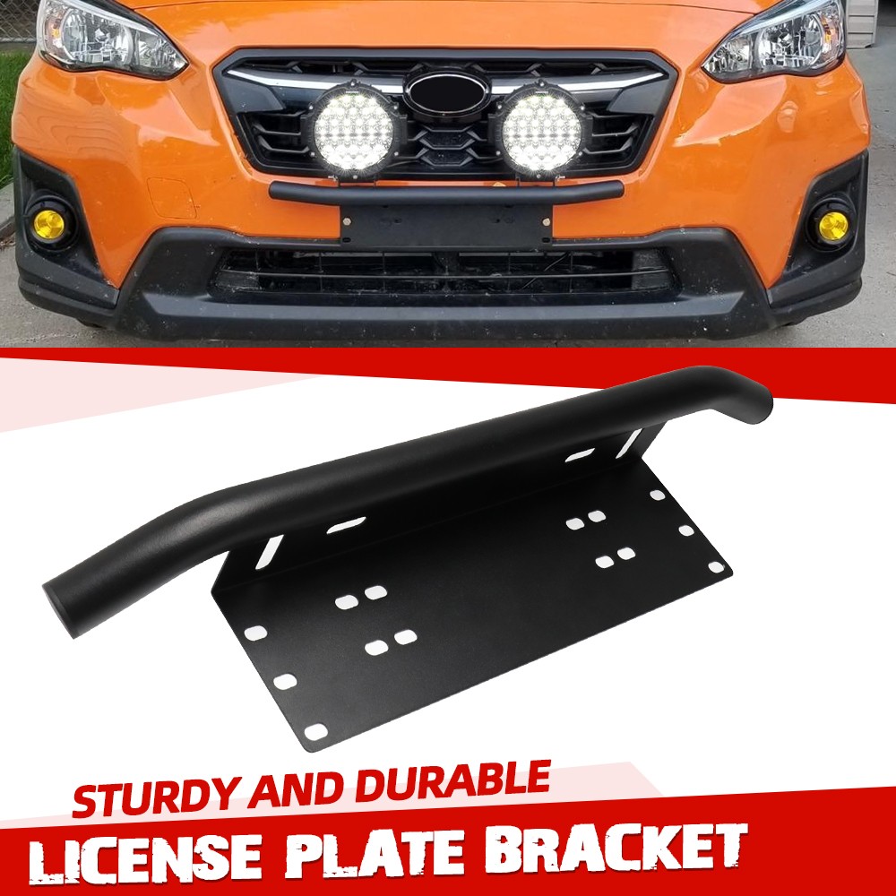 Bull Bar Bumper License Light Mount Holder For Subaru Forester Outback Crosstrek
