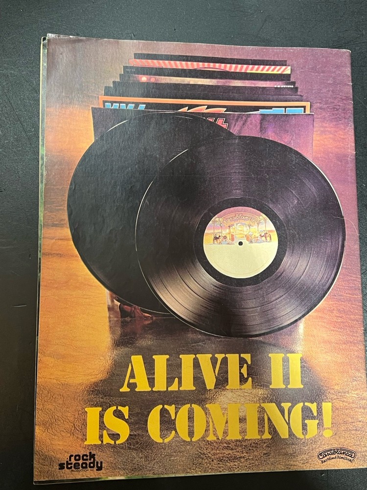 KISS CREEM SPECIAL EDITION Magazine 1977