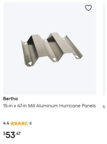 Aluminum Storm Panels