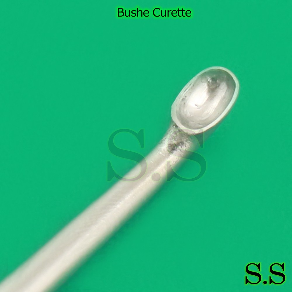 Bushe Curette 25cm + 3.6mm Surgical Instruments