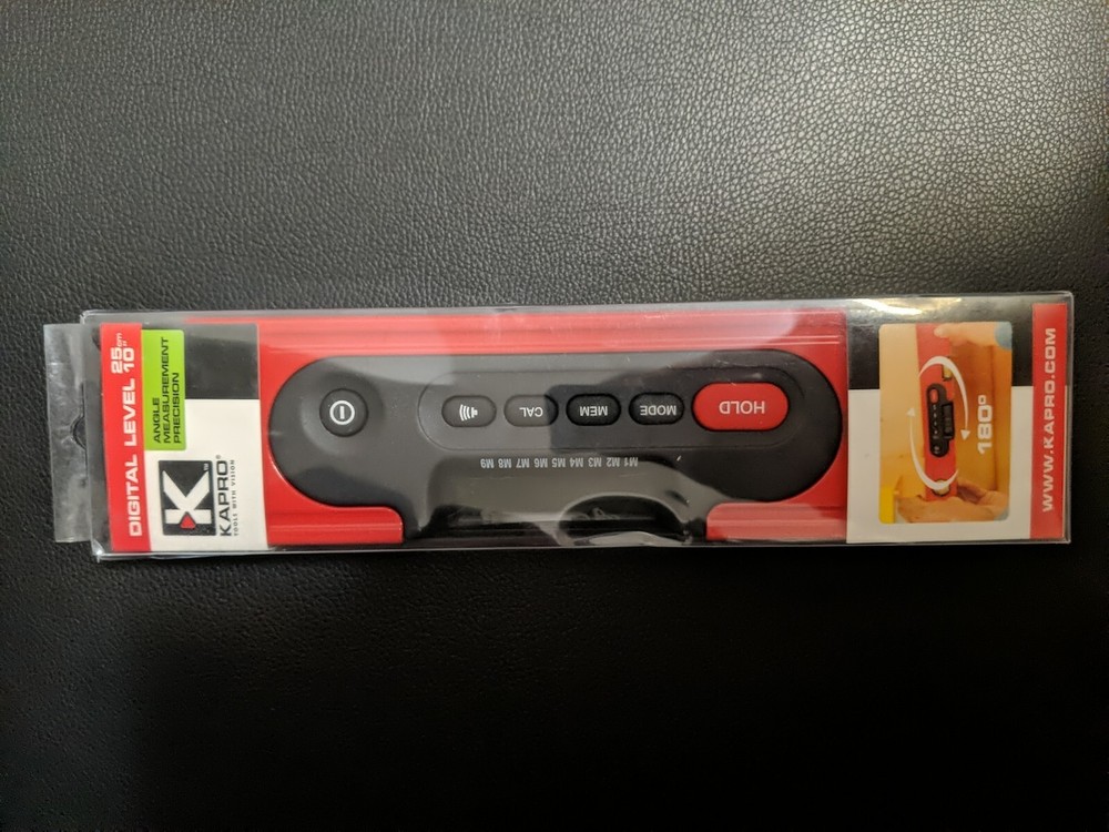 10 in. Digiman Digital Level