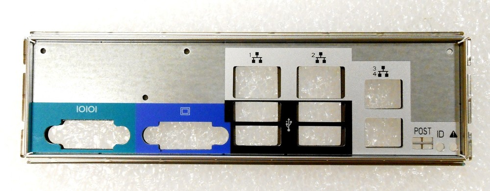 Intel AS2600COIOS I/O Shield Spare. New Bulk Packaging