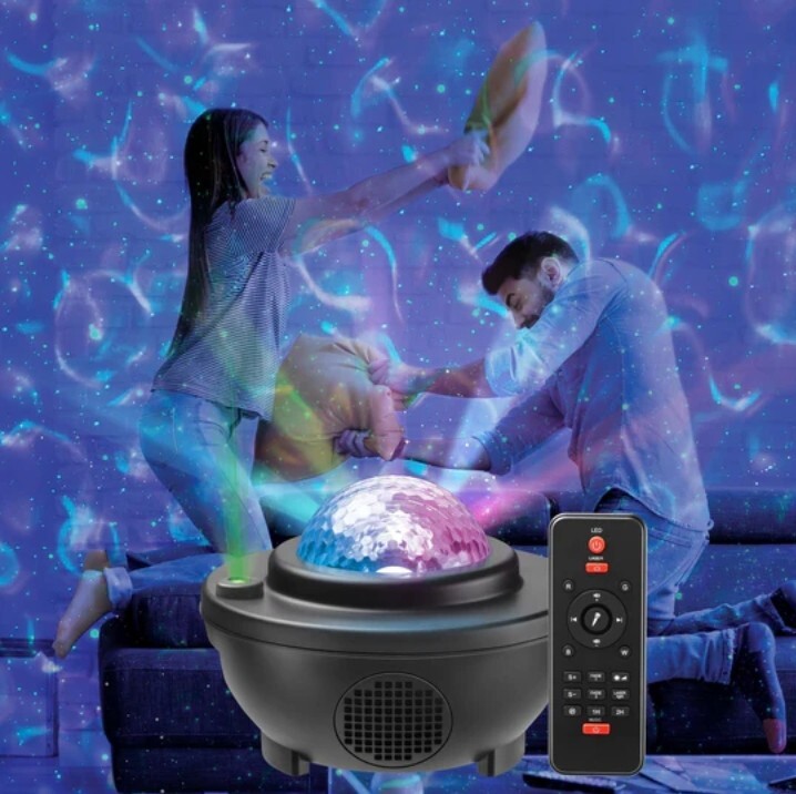 Stellaris Wireless Speaker + Starlight Projector 360° Cosmic Stratosphere