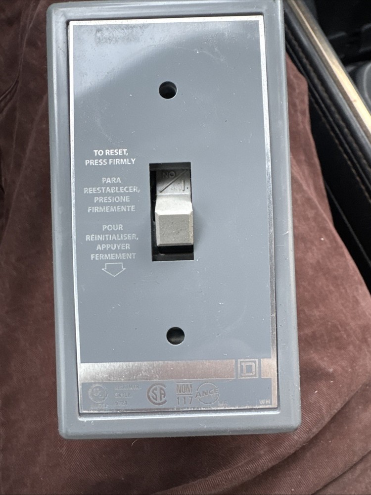 Square D 2510FG1 Manual Starter
