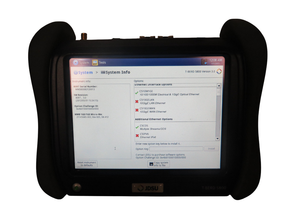 JDSU TB/MTS-5800 Coommunication Analyzer - Free Shipping