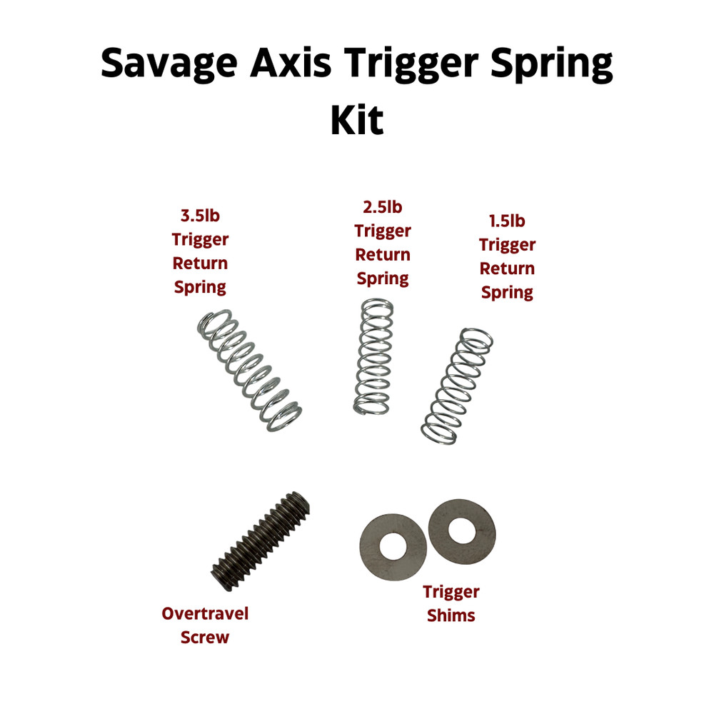 Savage Axis Trigger Spring Kit / Job Reduced Pull