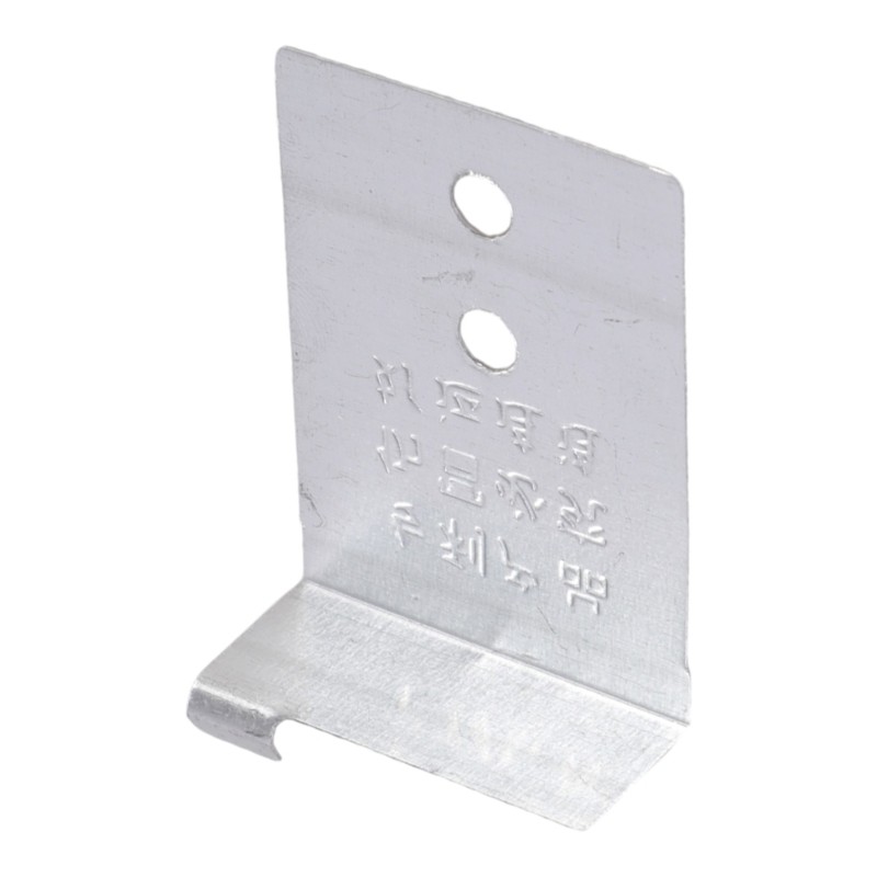 100Pcs Stainless Steel Corner Box Corner Frame 90 Degrees Back Hole Right Angle