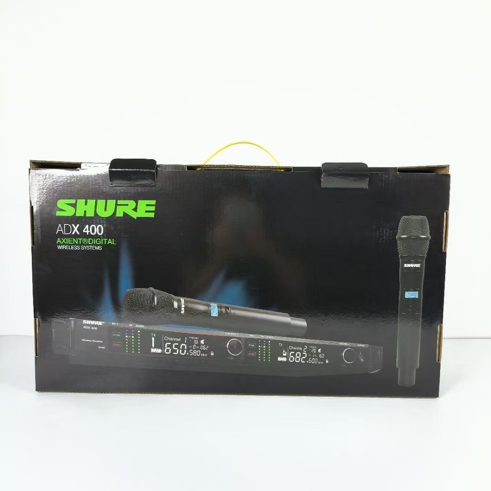 ADX400 + Two Wireless Microphones Professional Performance Mic