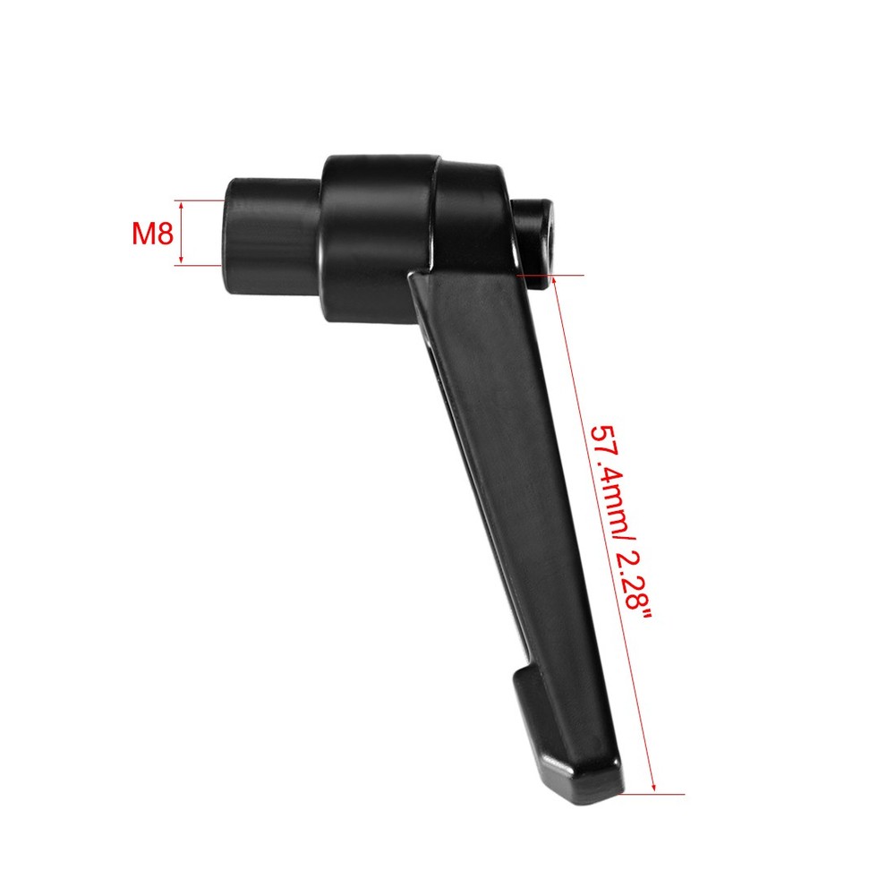 M8 Handle Adjustable Clamping Lever Thread Ratchet Female Stud