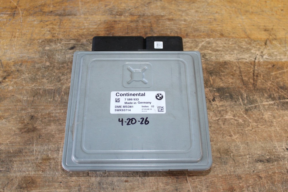 OEM BMW E82 E88 E90 E92 E93 DME ECU N54 Engine Computer Control MSD81