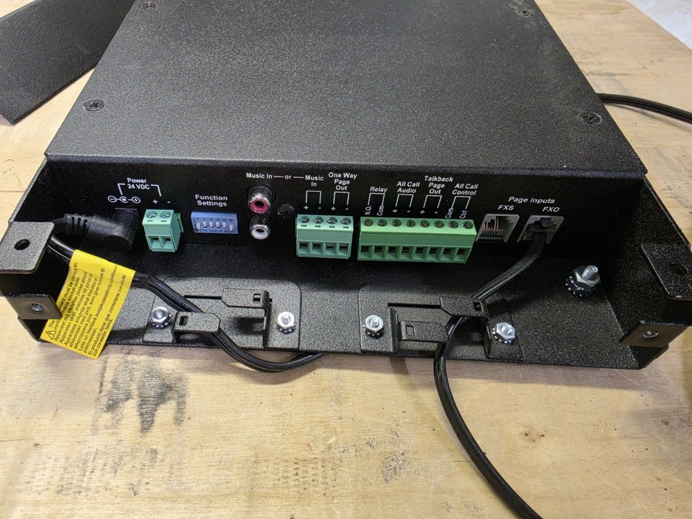 Valcom V-9972 Universal Paging Interface Adapter with Power Supply and Cable