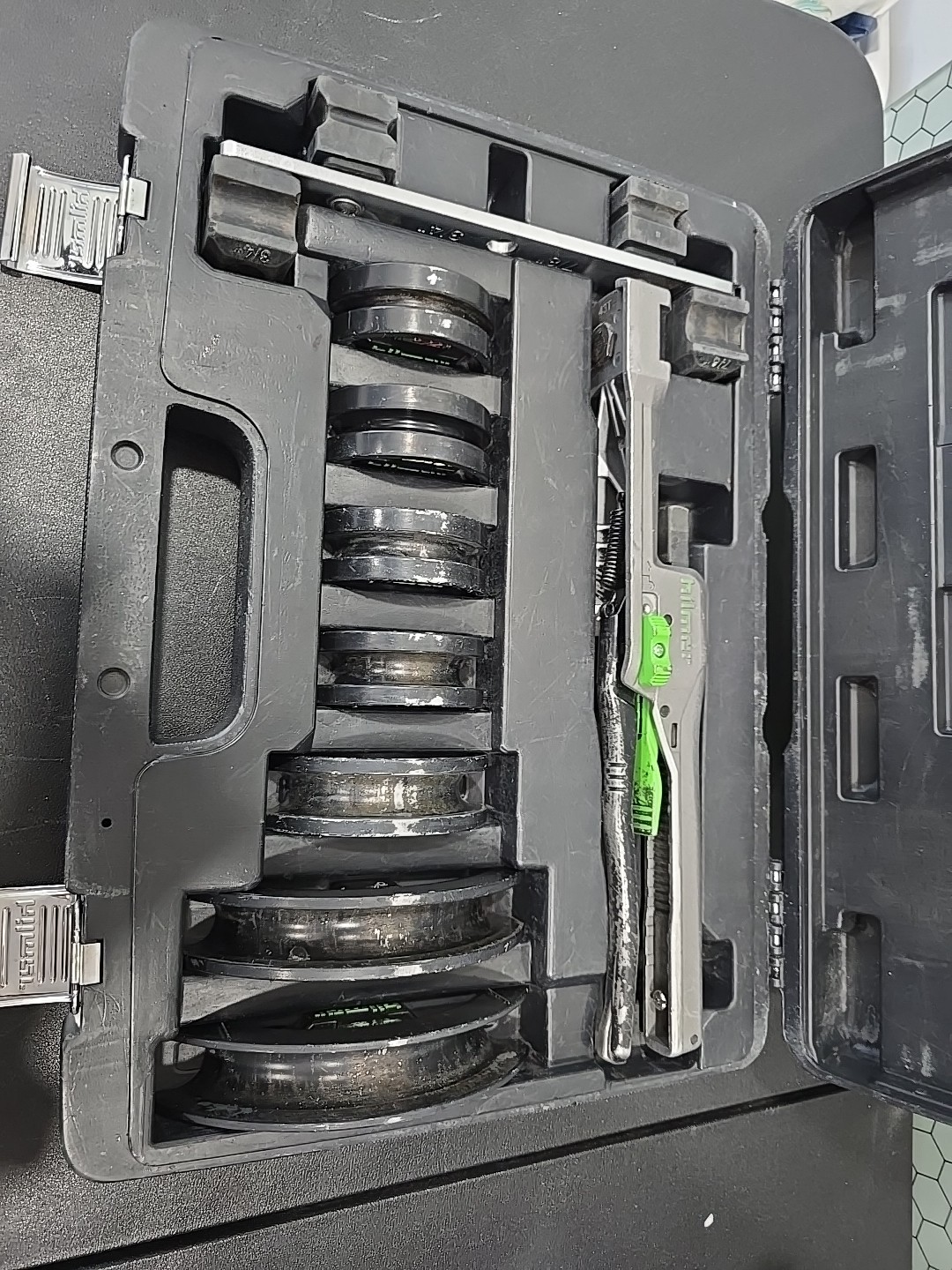 Hilmor 183903 compact hvac soft copper tubing bender kit 1/4-7/8" w/ case