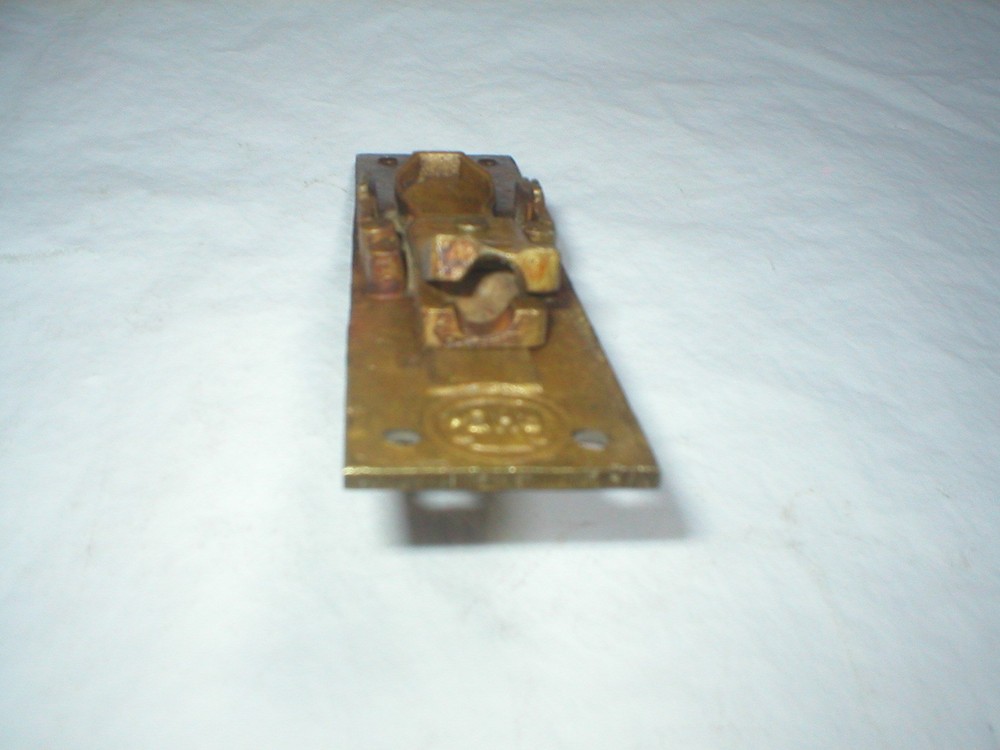 Antique RHC Solid Brass Slide Latch Part