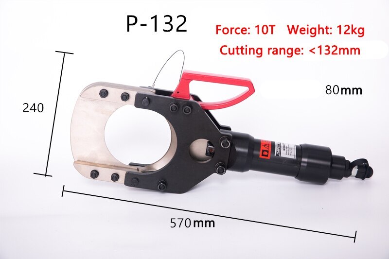 Open-type Electric Hydraulic Cable Scissors Cable Shear Split-type Cable Cutter
