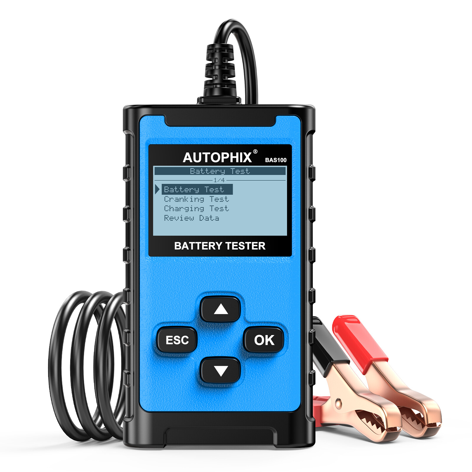 Car Digital Battery Load Tester Battery Cranking Charging Diagnostic 12V 24V