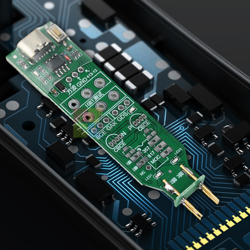 Multi-functional Light-emitting Electronic Tester Triode MOS IGBT Repair Tester