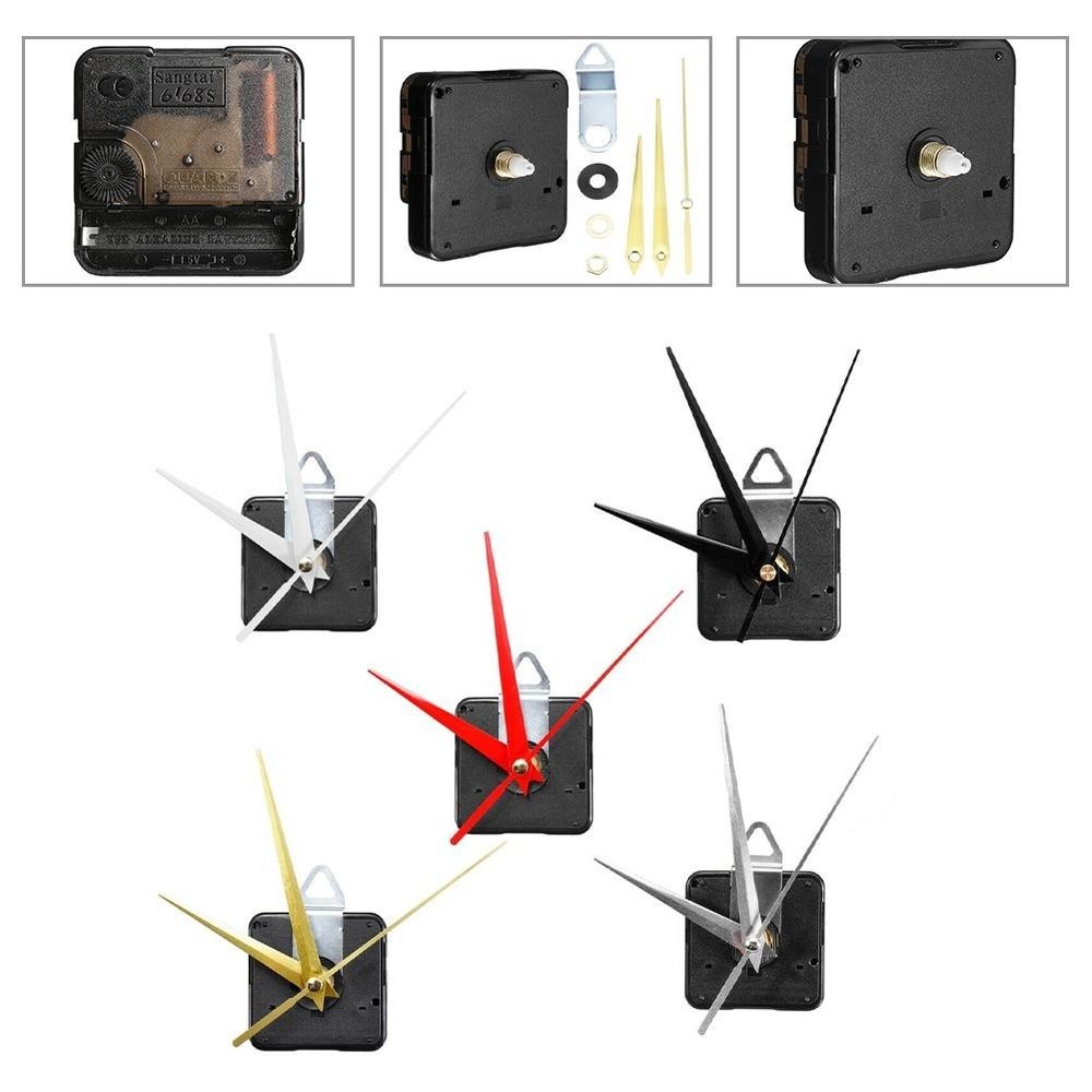 Make Your Clock Silent with this DIY Movement Mechanism Replacement Kit