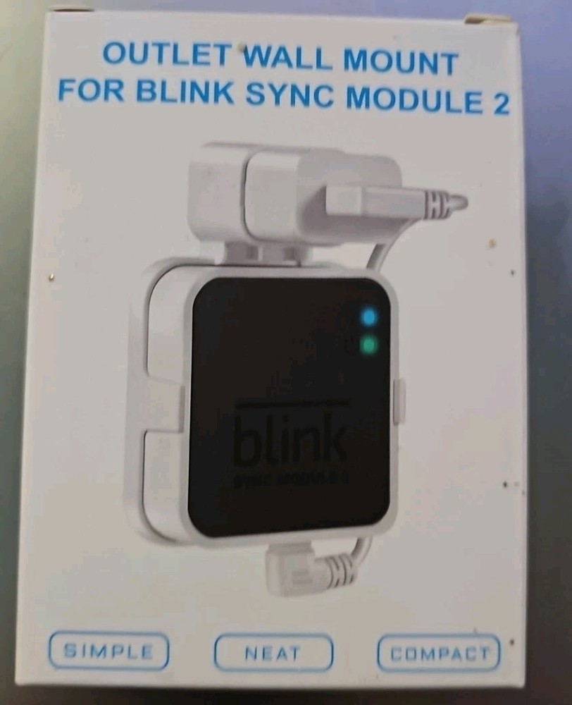 Blink Sync Module Wall Outlet Mount Module 2
