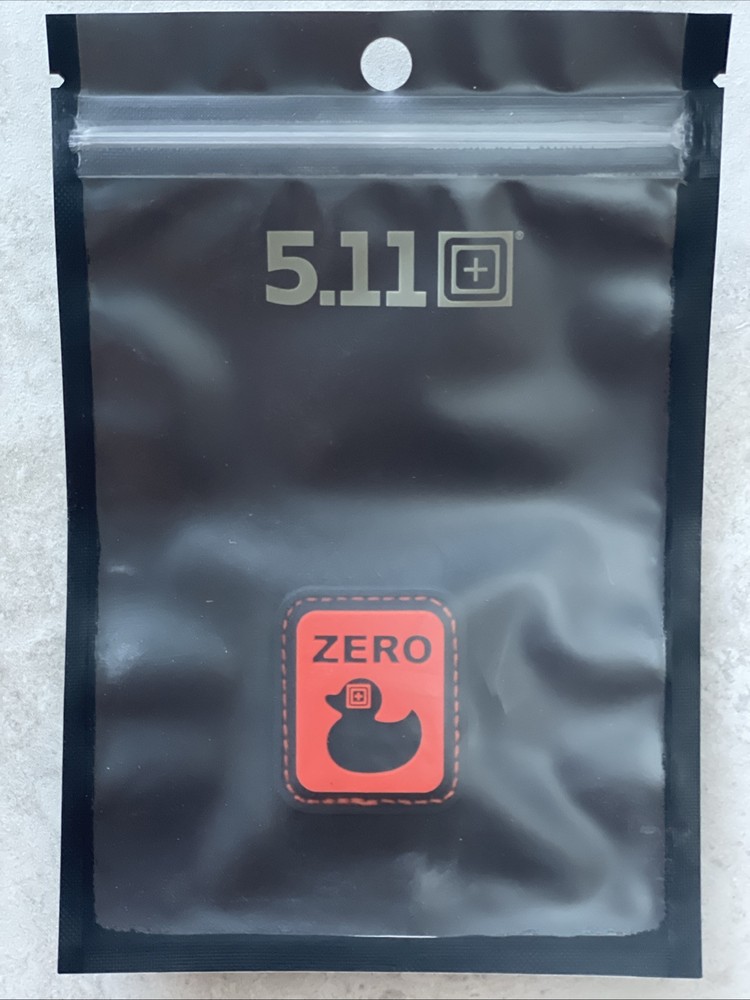 BRAND NEW 5.11 TACTICAL ZERO DUCKS 🦆 PATCH
