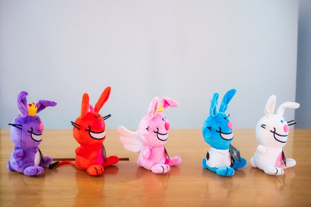 It's Happy Bunny ® - Straitjacket Plushie