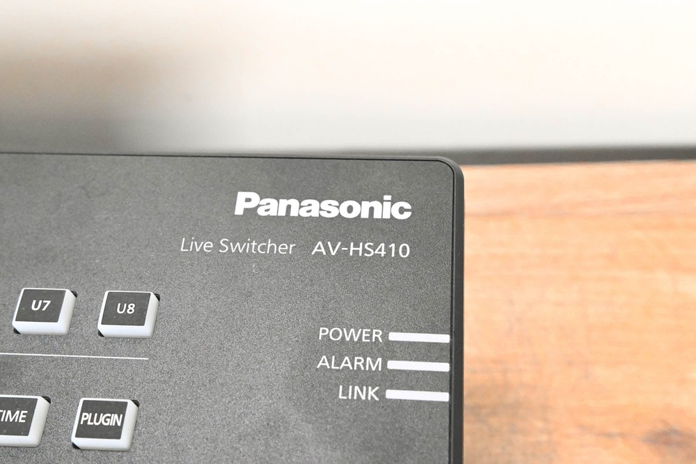 Panasonic AV-HS410 HD / SD Multi-Format Live Switcher CG01E48