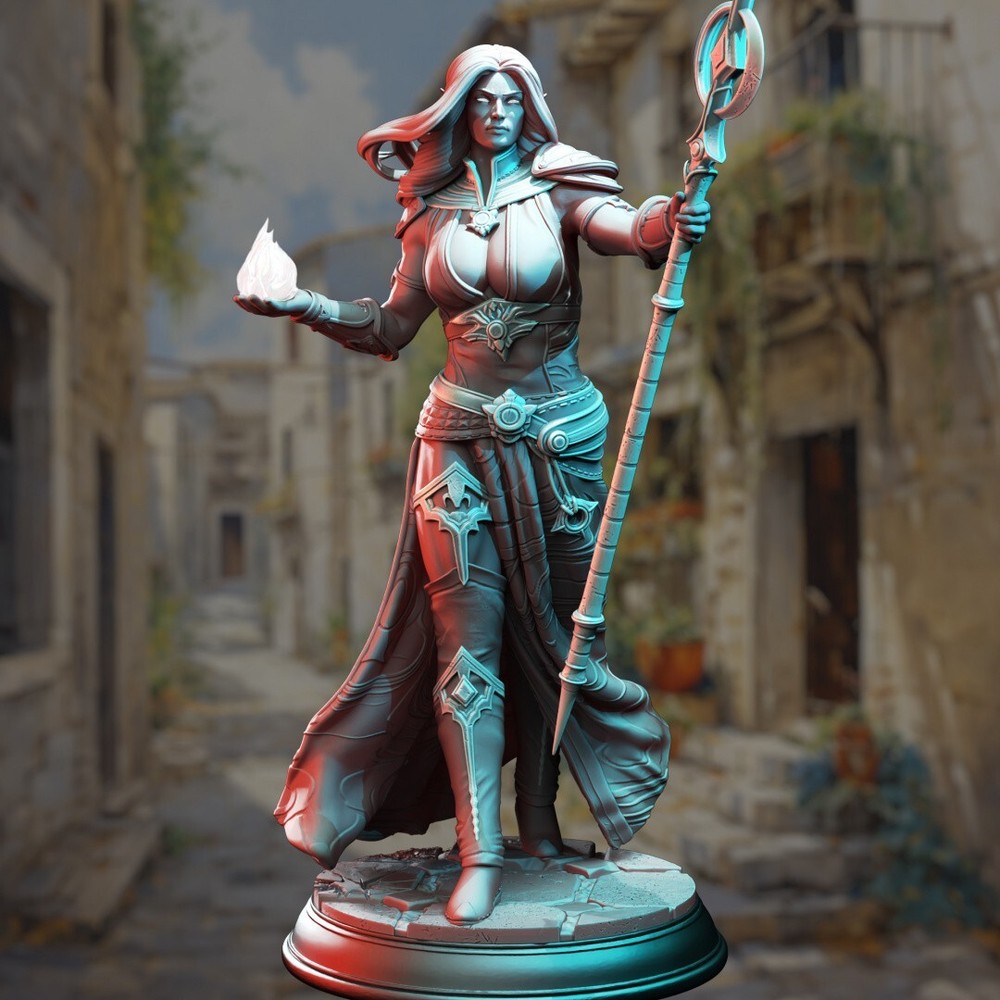 Harmara Goliath Blood Sorcerer Warlock Wizard Miniature | D&D DnD
