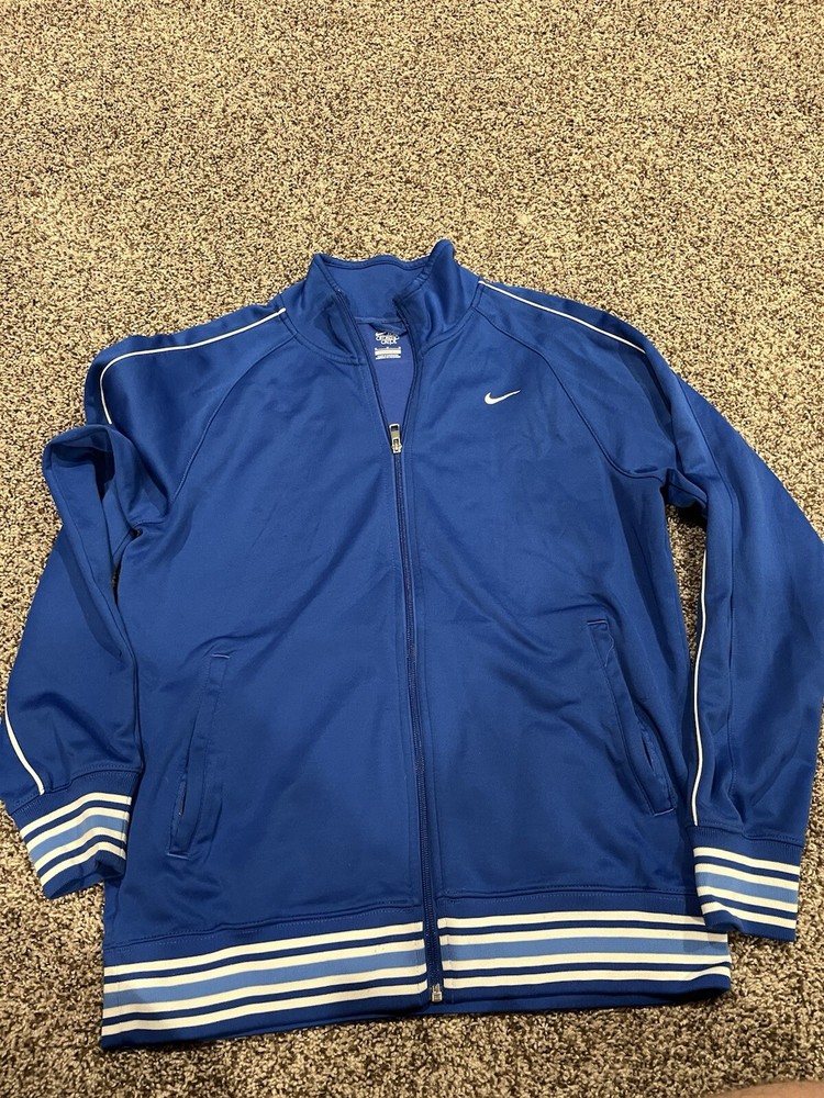 Men’s Nike Blue Track Jacket Medium