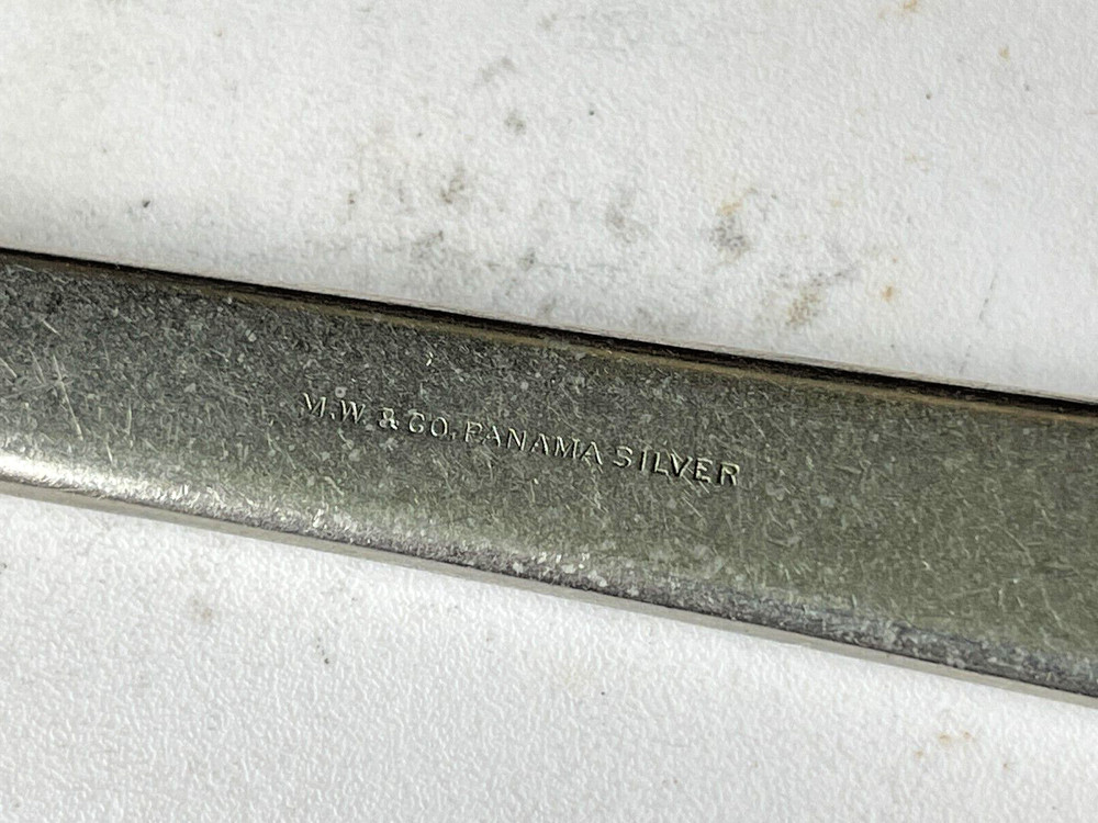 M.W. & Co. Panama Silver 7.25" Fork 56g