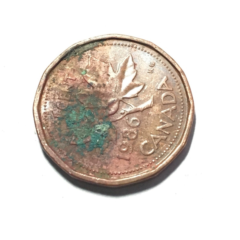 1986 Canada One Cent Coin