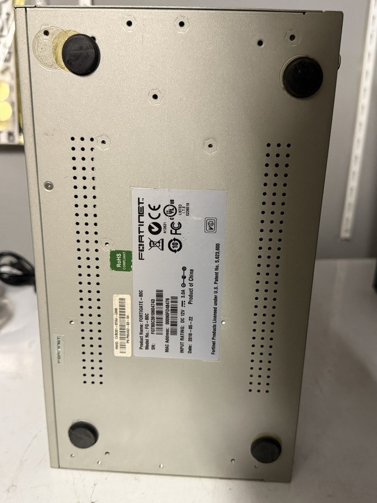 FORTINET FORTIGATE-80C FG-80C NETWORK SECURITY FIREWALL APPLIANCE