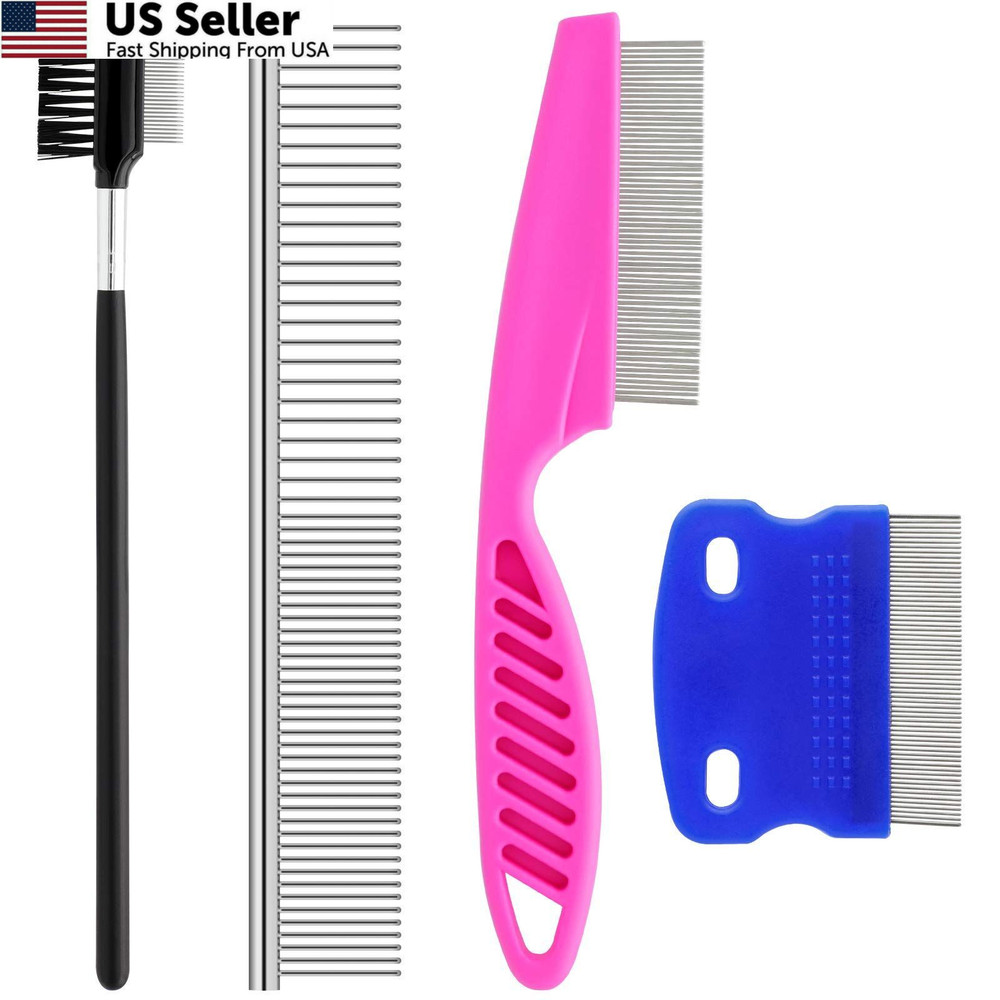 GUBCUB Pets Grooming Comb Kit for Small Dogs Small, Multi-colored Combs