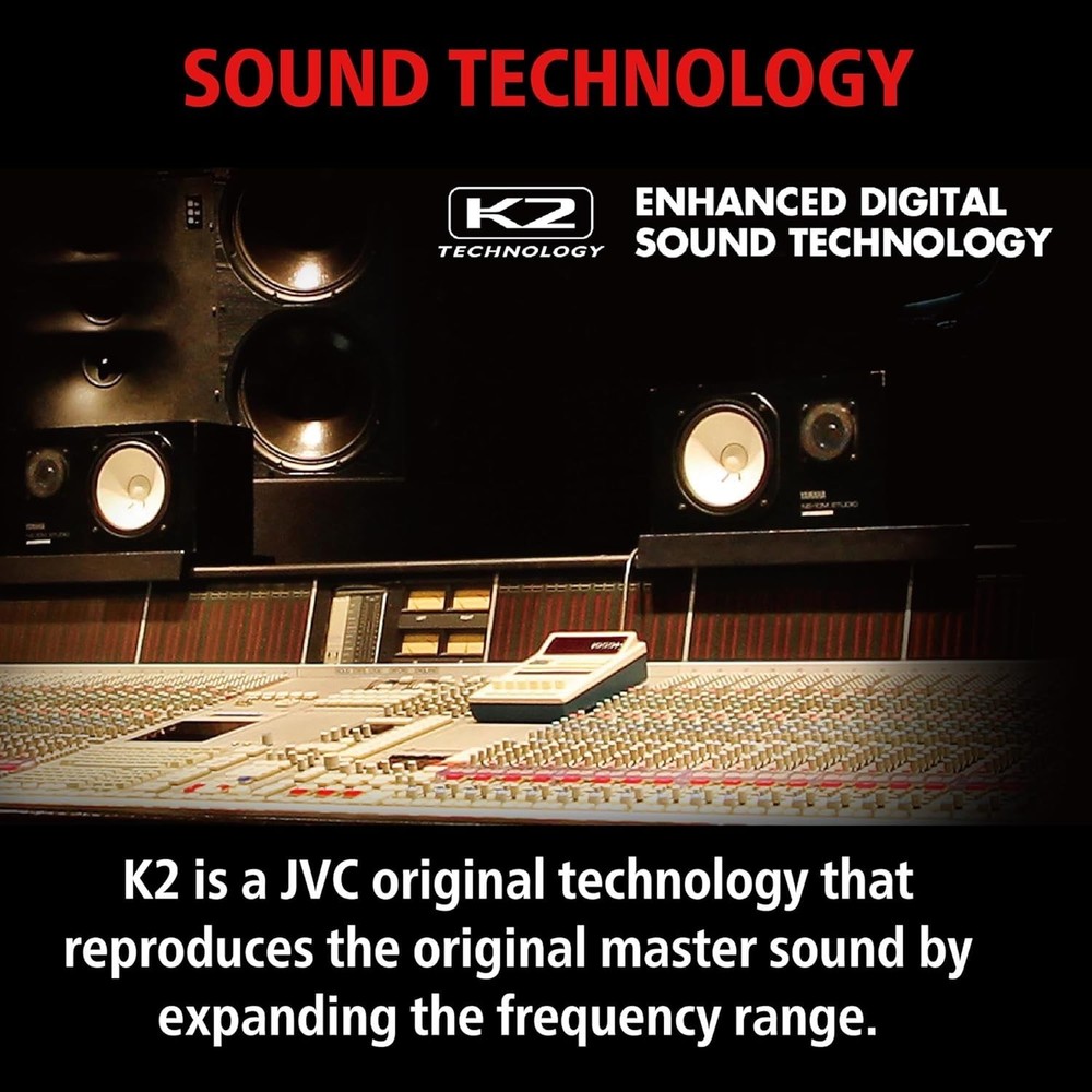High-Performance KD-SR87BT CD Receiver - Bluetooth, USB, AM/FM & Detachable Face