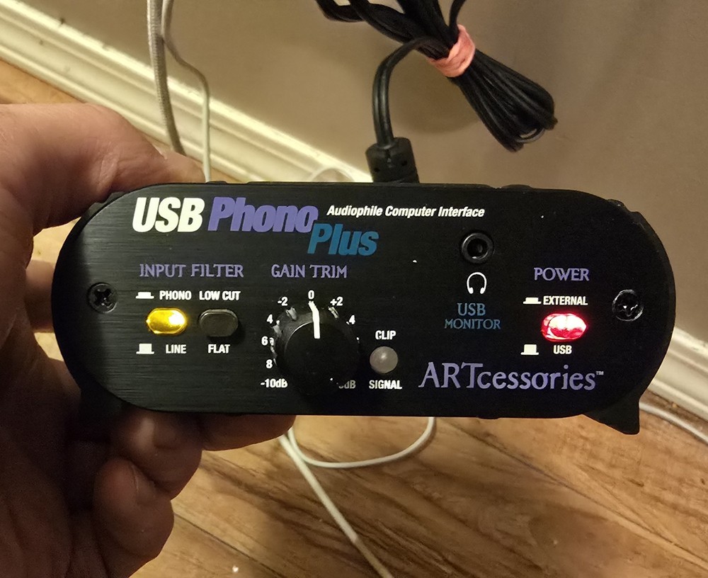 Art USB Phono Plus PS 2-Channel USB Interface