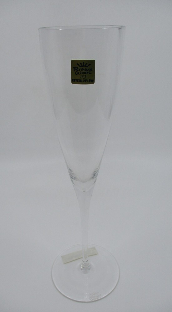 RICHARD GINORI PRESIDENT OPTICAL FLUTE GLASS - 9 3/4"  0411C