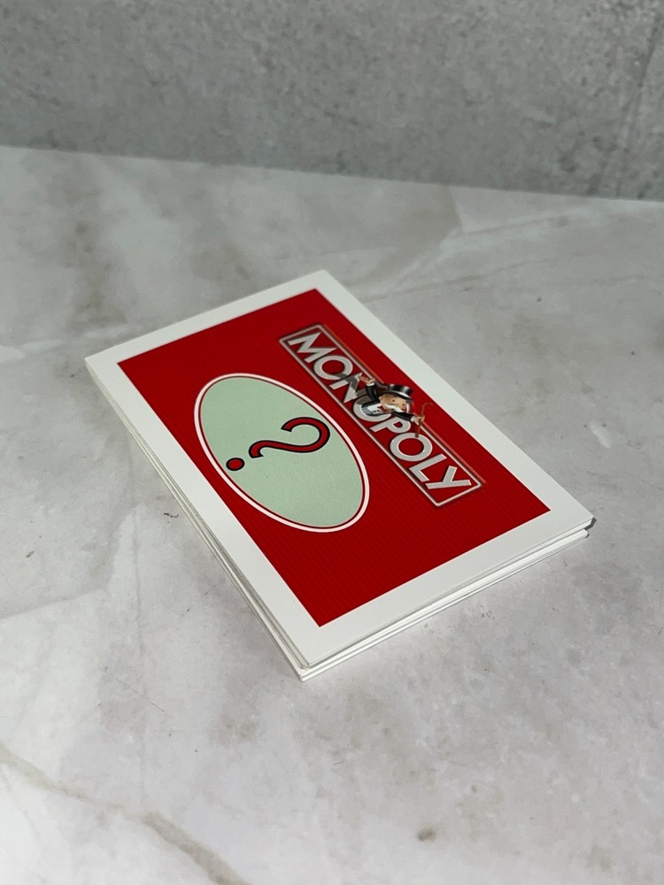 2002 Waddingtons Monopoly - Replacement Chance cards