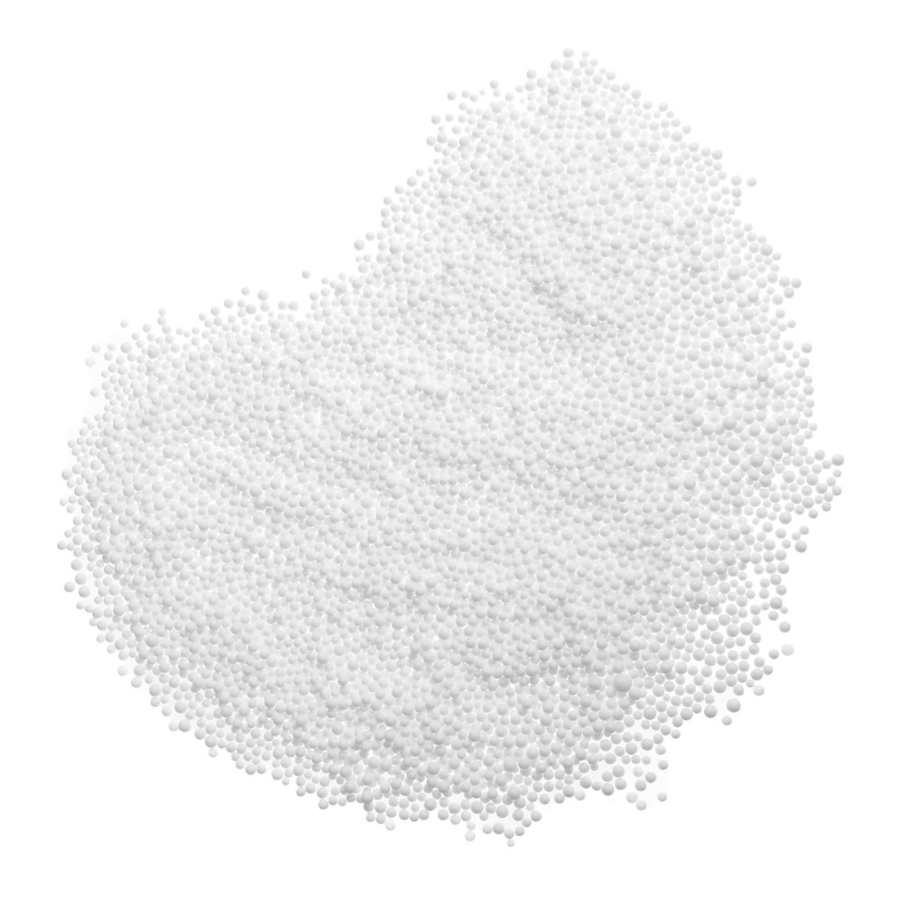 1Bag White Polystyrene Foam Beads - DIY Foam Balls Tiny Packing Beads