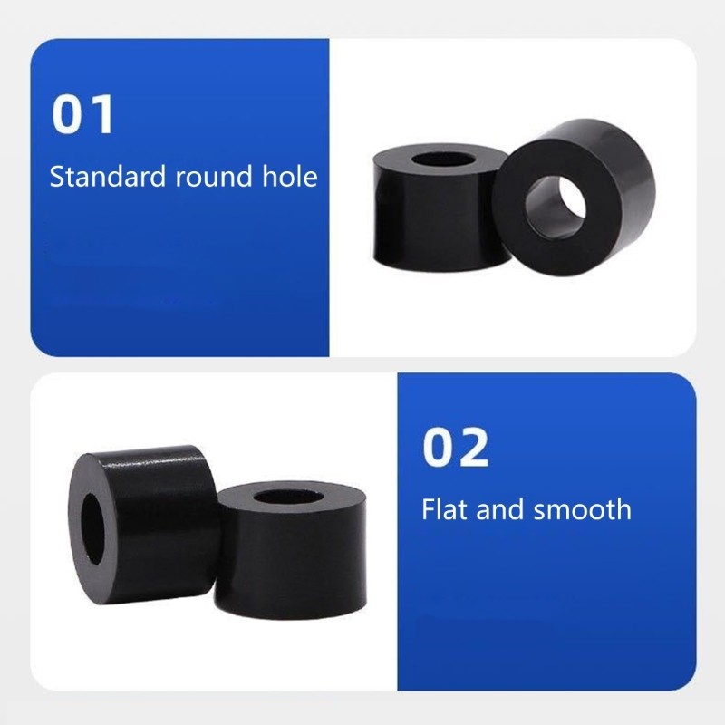 Hot Bed Leveling Column Silicone Solid Spacer Platform Leveler for 3D Printers
