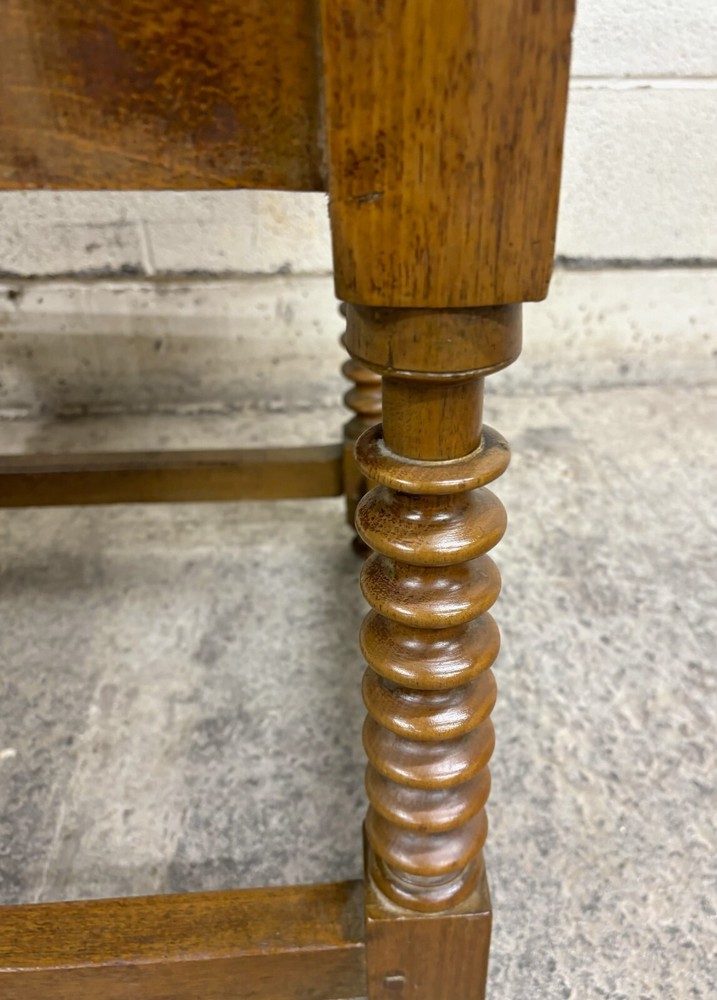 Antique Rustic Spanish Colonial Farm Table Library Table Work Table